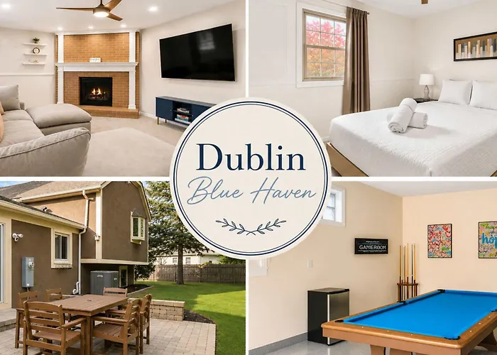 5br & Game Room, Bridge Park & Zoo, Sleeps 12 * Columbus